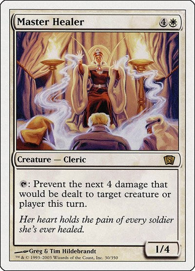 Master Healer (8ED, Near Mint,)