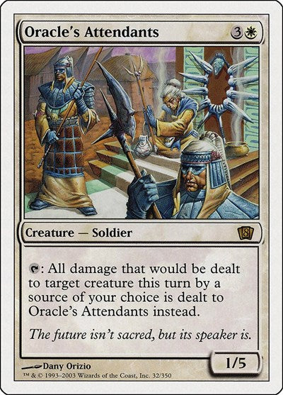 Oracle's Attendants (8ED, Lightly Played,)