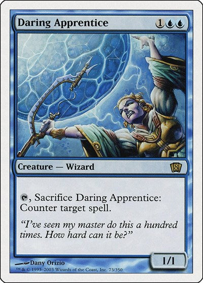 Daring Apprentice (8ED, Lightly Played,)