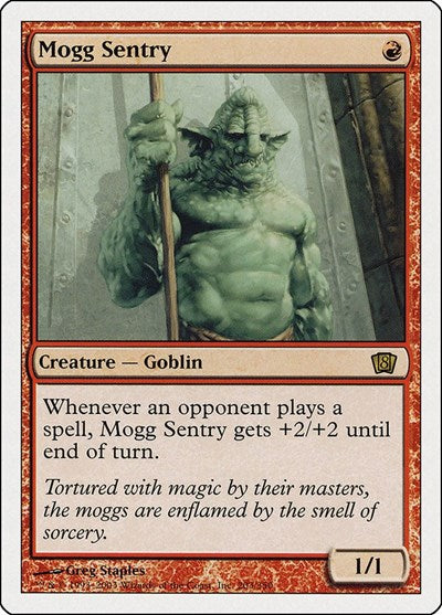 Mogg Sentry (8ED, Near Mint,)