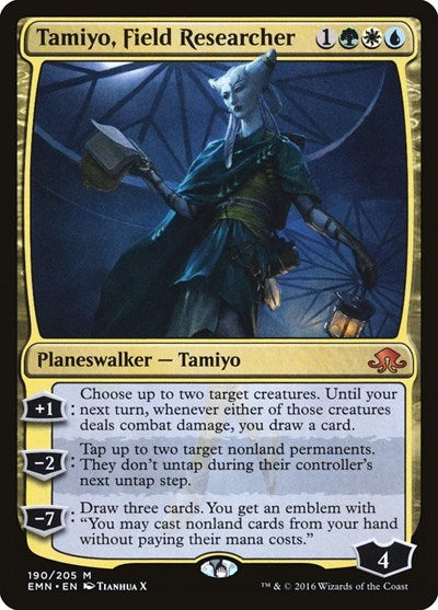 Tamiyo Field Researcher (EMN, Near Mint,)