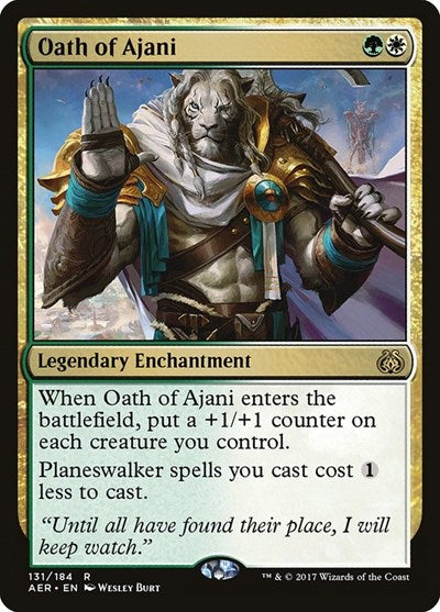 Oath of Ajani (AER, Near Mint, Foil)