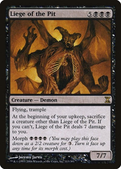 Liege of the Pit (TSP, Lightly Played,)