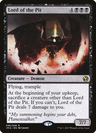 Lord of the Pit (IMA, Near Mint,)