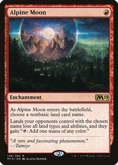 Alpine Moon (M19, Near Mint,)