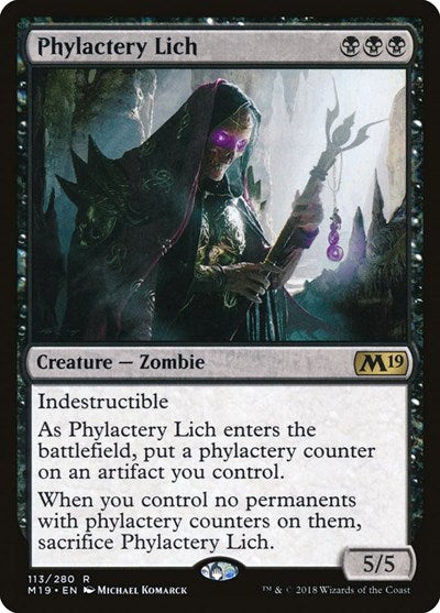 Phylactery Lich (M19, Near Mint,)