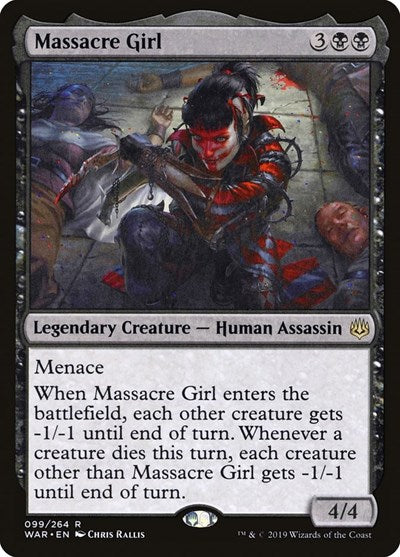 Massacre Girl (WAR, Near Mint,)