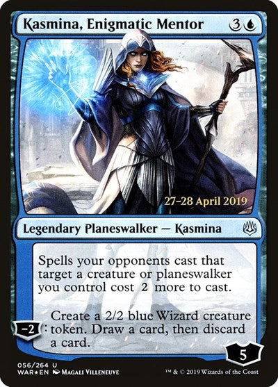 Kasmina, Enigmatic Mentor (PRE, Lightly Played, Foil)