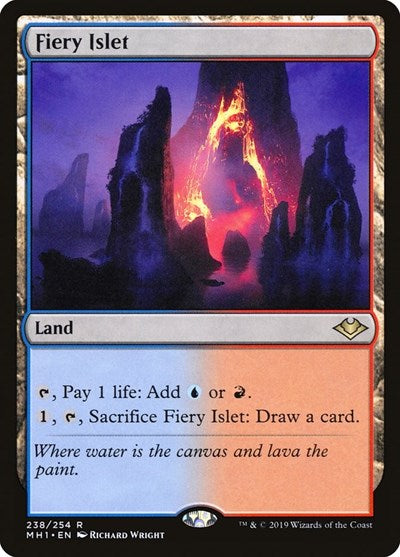 Fiery Islet (MH1, Lightly Played,)