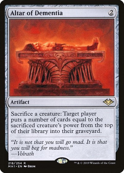 Altar of Dementia (MH1, Near Mint,)