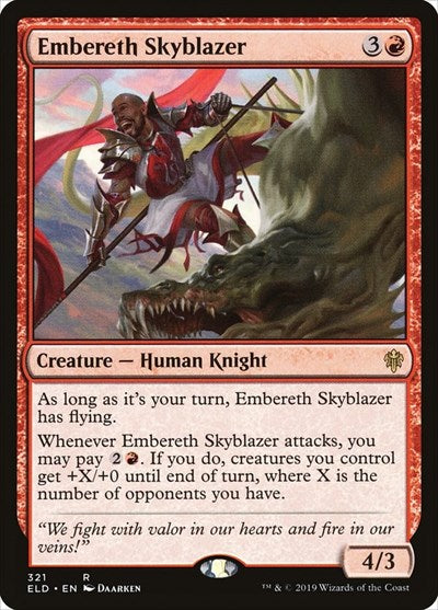 Embereth Skyblazer (ELD, Near Mint,)