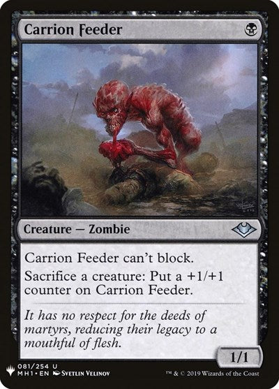 Carrion Feeder (LIST, Near Mint,)