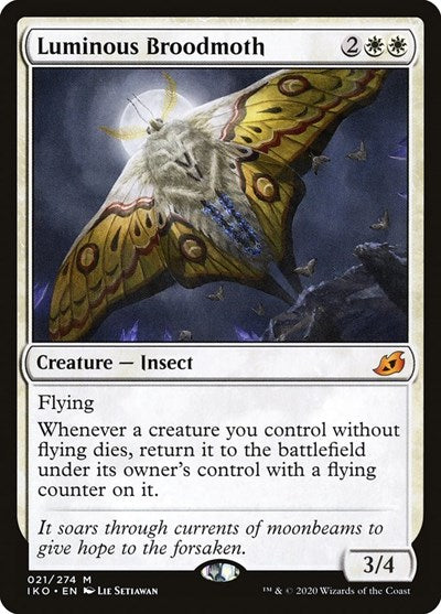 Luminous Broodmoth (IKO, Near Mint,)
