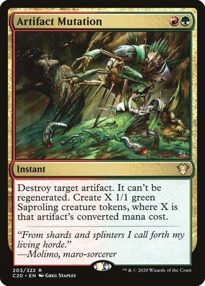 Artifact Mutation (C20, Lightly Played,)