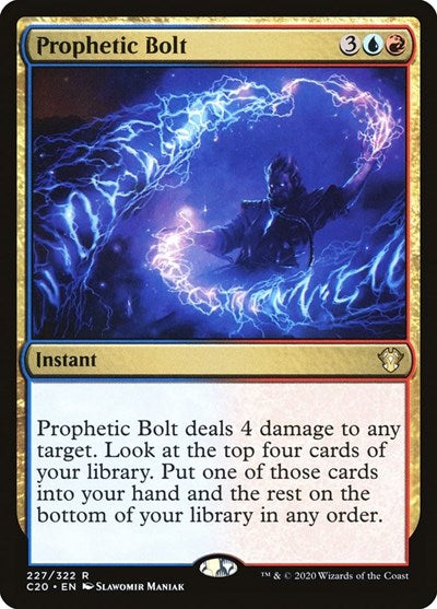 Prophetic Bolt (C20, Near Mint,)
