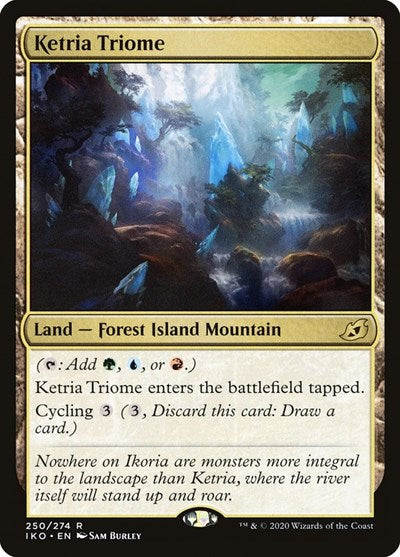 Ketria Triome (IKO, Near Mint,)