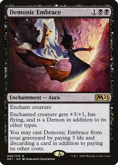Demonic Embrace (M21, Near Mint,)