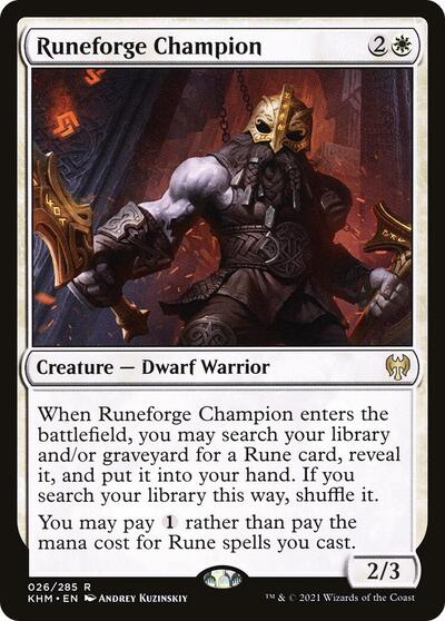 Runeforge Champion (KHM, Near Mint,)