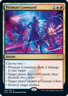 Prismari Command (STX, Near Mint,)