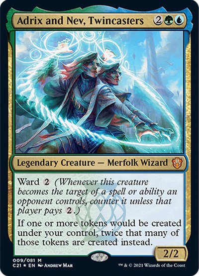 Adrix and Nev, Twincasters (C21, Near Mint, Foil)