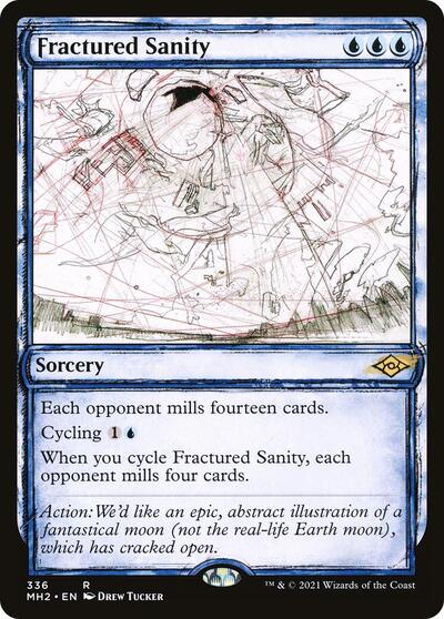 Fractured Sanity Showcase (MH2, Near Mint, Foil)