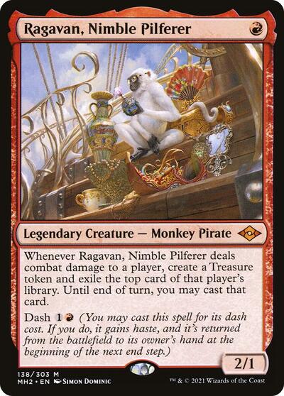 Ragavan Nimble Pilferer (MH2, Near Mint,)