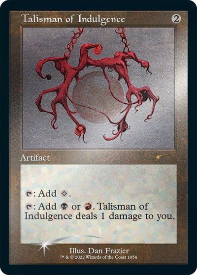 Talisman of Indulgence (Retro Frame) (Foil Etched) (SLD, Near Mint, Foil)