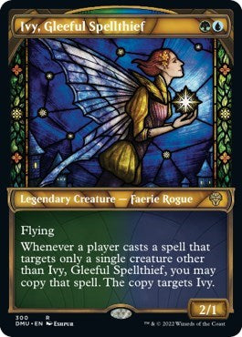 Ivy Gleeful Spellthief Showcase (DMU, Near Mint, Foil)