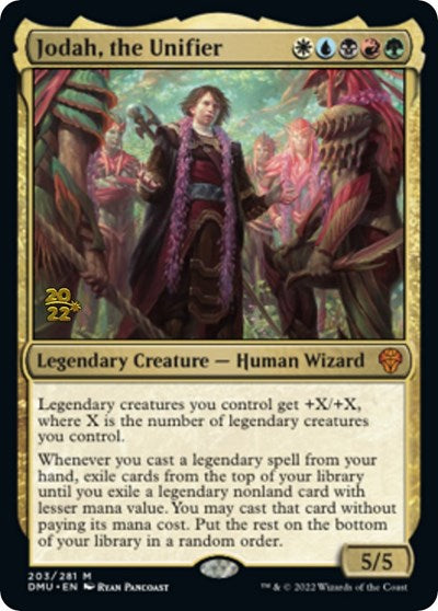Jodah, the Unifier (PRE, Lightly Played, Foil)