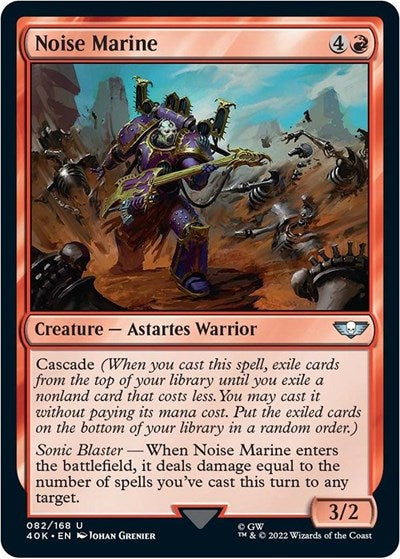 Noise Marine (40K, Near Mint,)