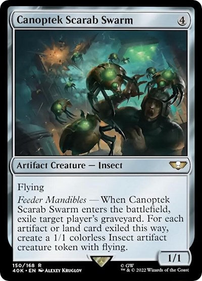 Canoptek Scarab Swarm (40K, Near Mint,)