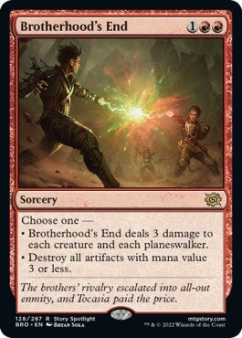 Brotherhood's End (BRO, Near Mint,)
