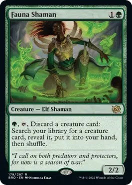 Fauna Shaman (BRO, Lightly Played,)