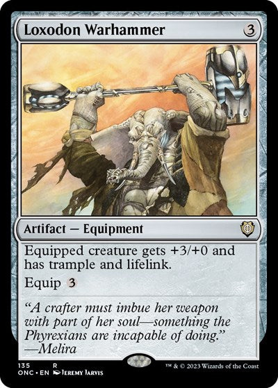 Loxodon Warhammer (ONC, Near Mint,)