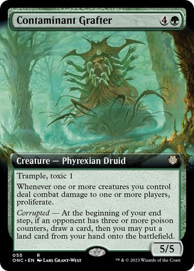 Contaminant Grafter Extended Art (ONC, Near Mint,)