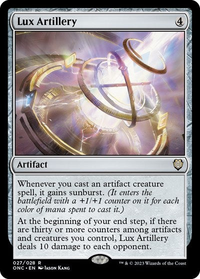 Lux Artillery (ONC, Near Mint,)