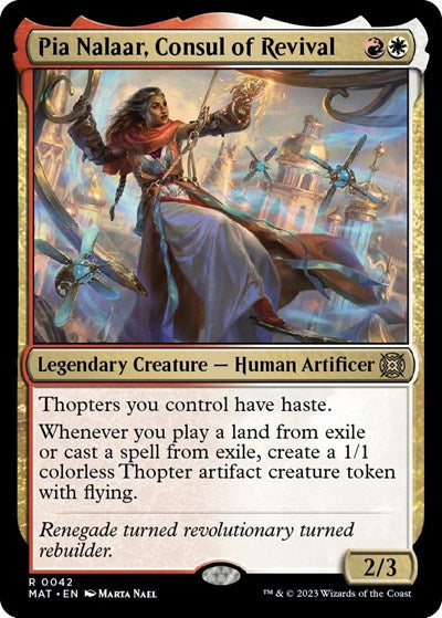 Pia Nalaar, Consul of Revival (MAT, Near Mint,)