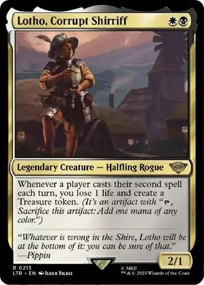 Lotho Corrupt Shirriff (LTR, Near Mint,)