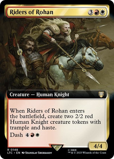 Riders of Rohan Extended Art (LTC, Near Mint,)