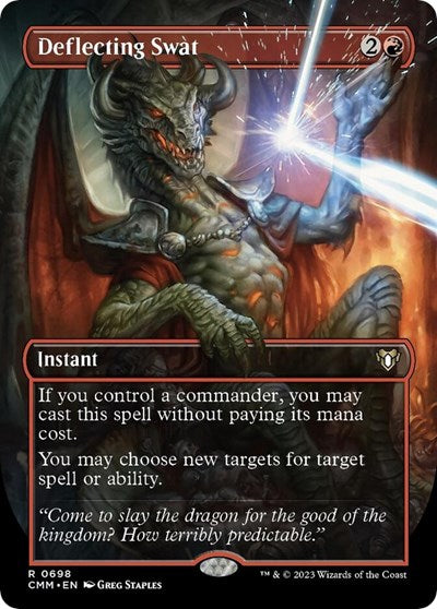 Deflecting Swat Borderless (CMM, Near Mint,)