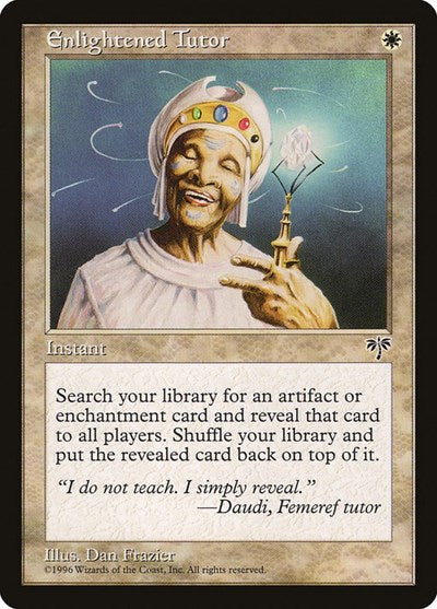 Enlightened Tutor (MIR, Lightly Played,)