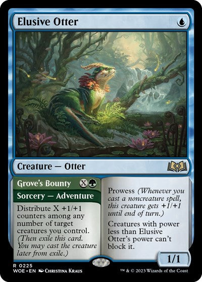 Elusive Otter (WOE, Near Mint,)