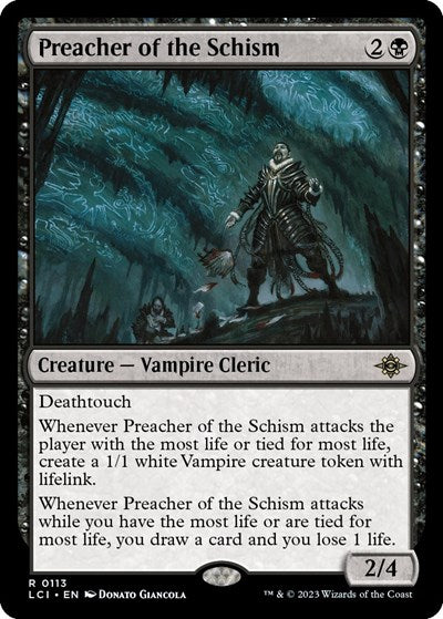 Preacher of the Schism (LCI, Near Mint,)