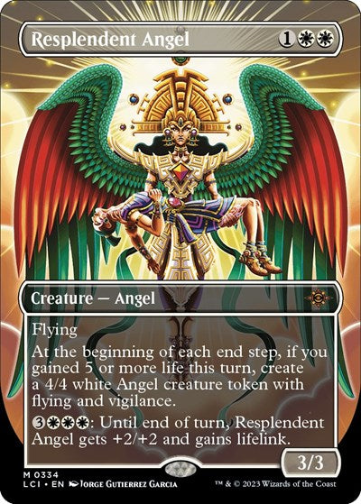 Resplendent Angel (Borderless) (LCI, Near Mint,)