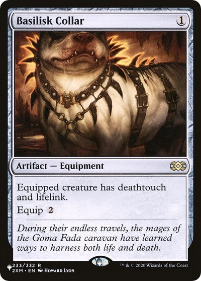 Basilisk Collar (2XM) (LIST, Near Mint,)