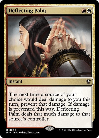 Deflecting Palm (MKC, Lightly Played,)