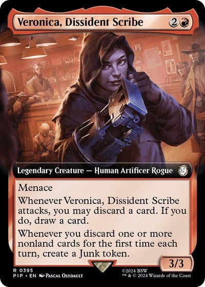 Veronica Dissident Scribe Extended Art (PIP, Near Mint,)