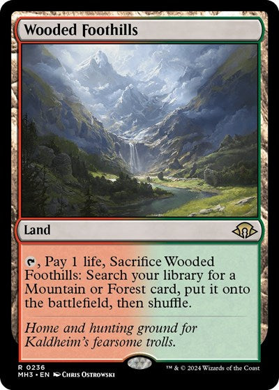 Wooded Foothills (MH3, Near Mint,)