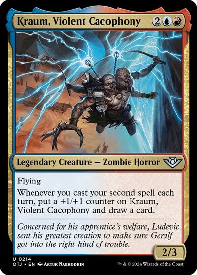 Kraum Violent Cacophony (OTJ, Near Mint,)