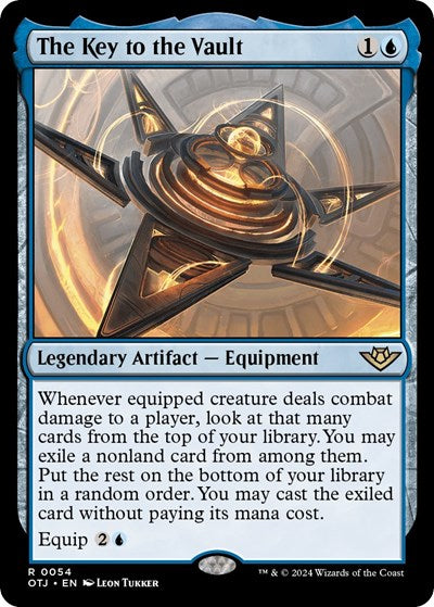 The Key to the Vault (OTJ, Near Mint, Foil)